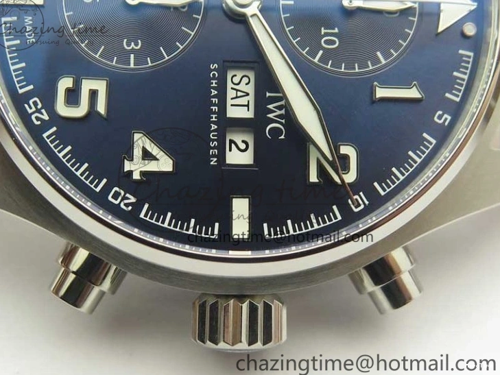 MIROTIME 1223 Pilot Chrono 377721 “Le Petit Prince” SS ZF 1:1 Best Edition on Brown Leather Strap A Snug 7180